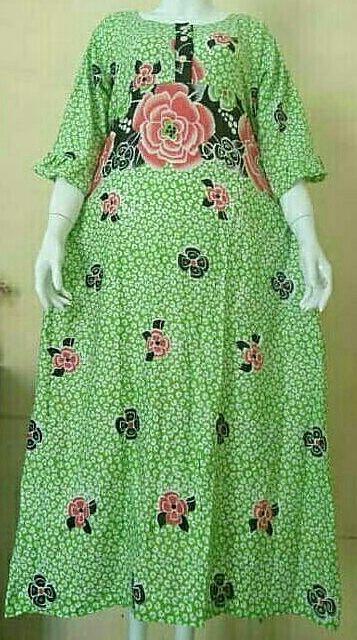 Gamis Batik Cantik Dingin Halus