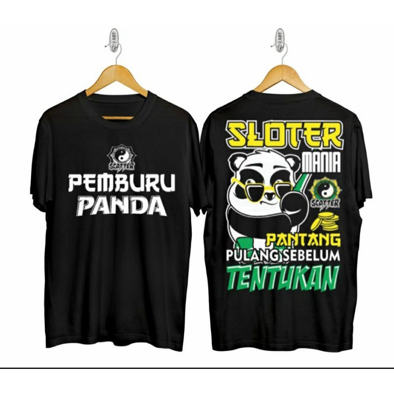 Baju Kaos Panda / Kaos Panda Sketer / Baju Kaos Panda Hoki / Kaos Panda Hoki / Kaos Panda Adakah Sed