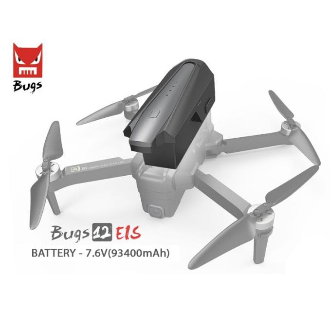 Battery Mjx Bugs 12 Eis 7.6V 3400Mah Lipo Baterai Mjx Bugs 12 Original