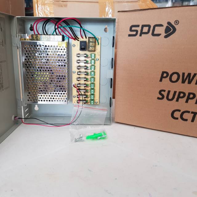 Adaptor box panel 12v10a