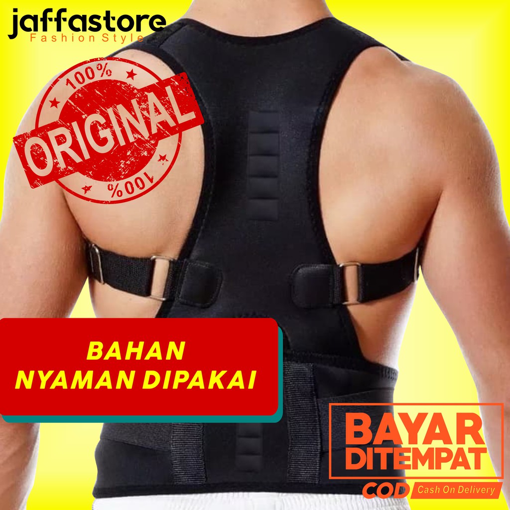 Penegak Penyangga Punggung Badan Posture Corrector Power Magnetic Original