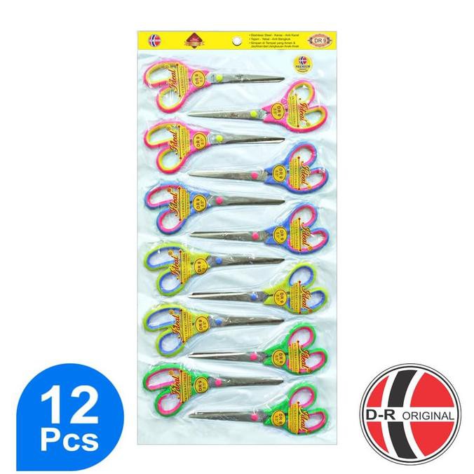 

✨BISA COD✨ IDEAL DR9 Gunting Fancy Jumbo 8" (Scissors) Pcs