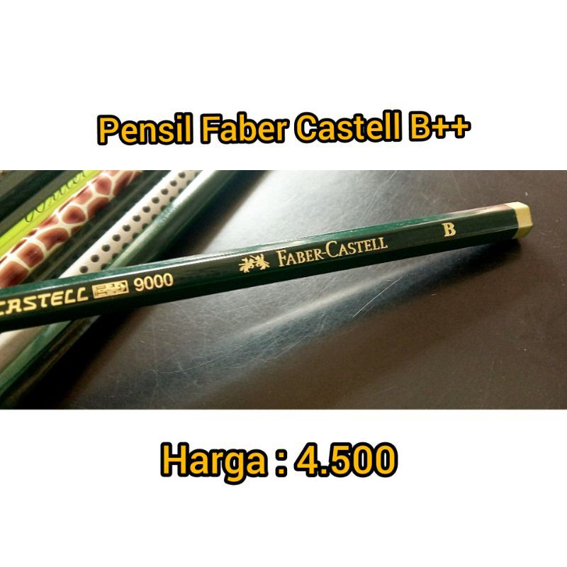 

Pensil FaberCastell B++