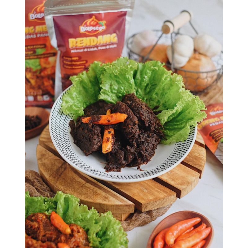 RENDANG SIGNATURE BOLOSEGO! 250 GRAM. BUMBU PREMIUM GARANSI ENAK ATAU GRATIS