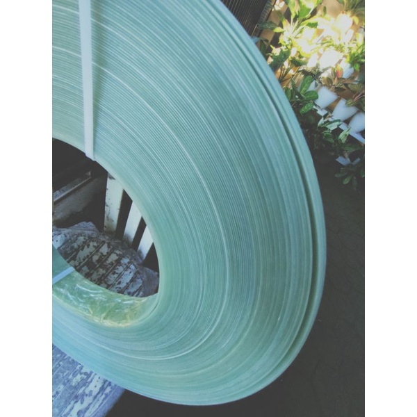 Fiber laminasi transparan untuk atap kanopi dan pagar rumah