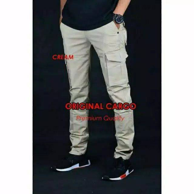 Celana Cargo Pria Original 100%