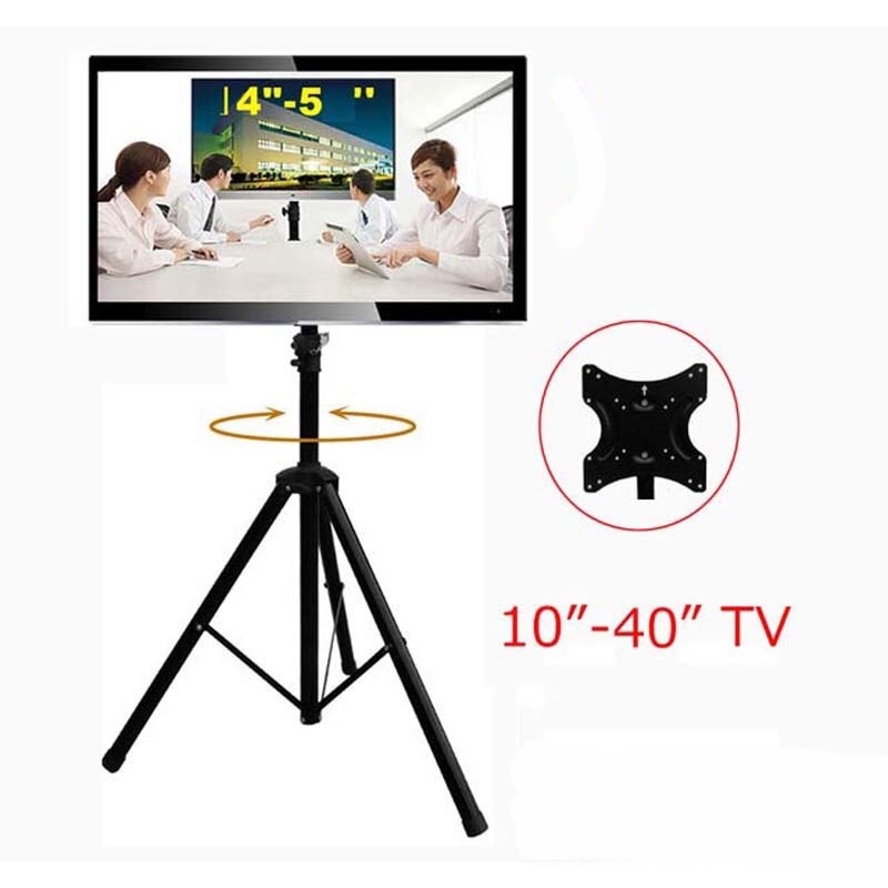 D-Mount Tripod Bracket TV Folding Mount Stand floor TV 14-42 Inch - D0150 - Black