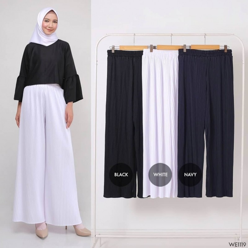 CELANA KULOT PLISKET PREMIUM / KULOT PLISKET KLOK / CELANA PLISKET PREMIUM / KULOT KLOK