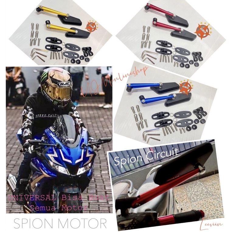 Spion Circuit Original Merk MSX Kaca spion Universal Buat Semua Motor Bisa KING