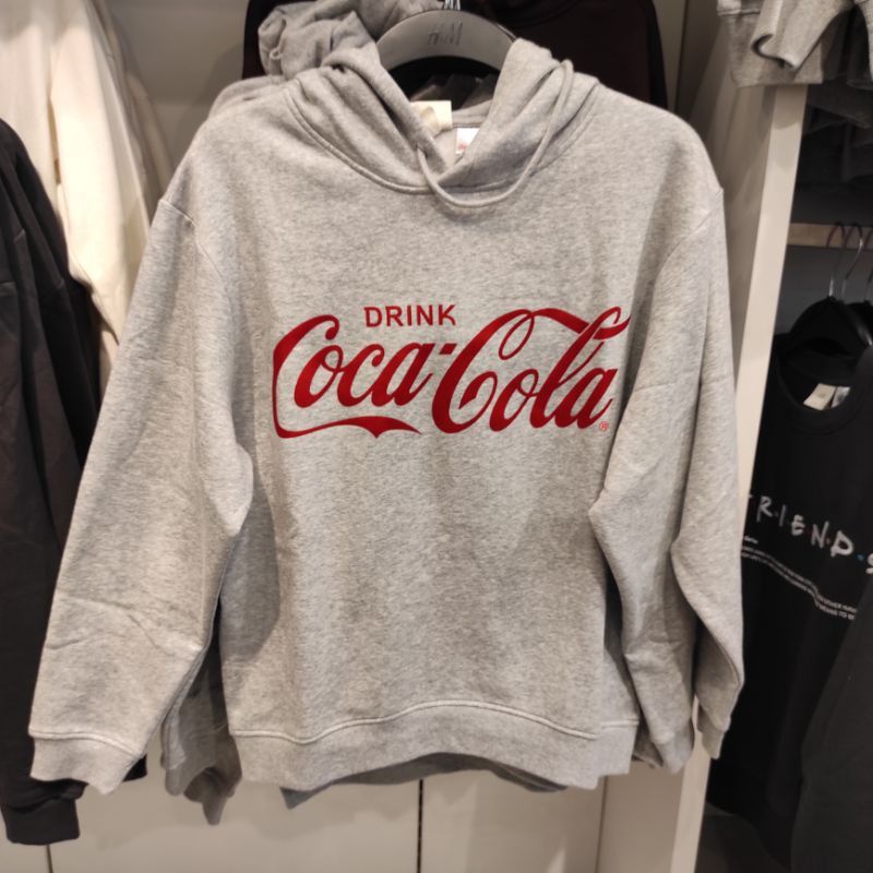 Sale Hoodie Coca Cola H&M Original