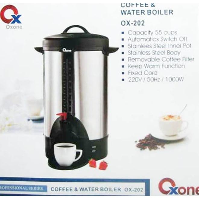 Oxone OX202 Coffee Maker &amp; Boiler 55 Cups