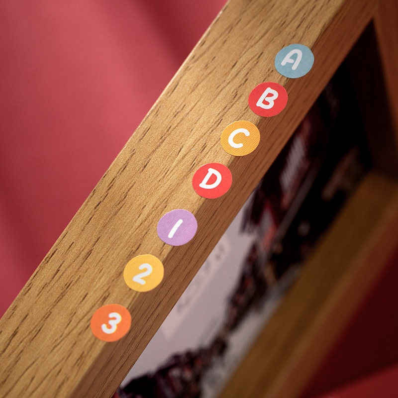 Journamm 234pcs Number and Letter Stickers DIY Adhesive Sticker Decoration Stationery Project Making Decoration Sealing Stickers-3