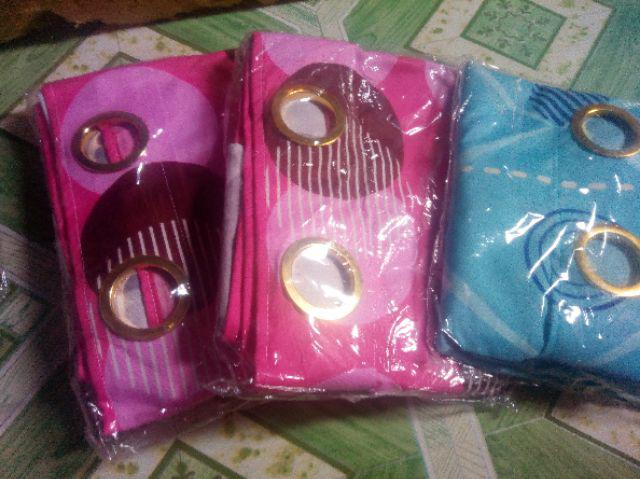 Gorden Luxury Birawa / Red Prada Tirai Smokering Murah! 115cm X 210cm