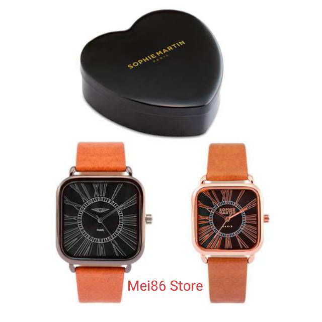 Mei86 / Jack Rose / Sophie Martin Jack Rose Jam Tangan Couple / n