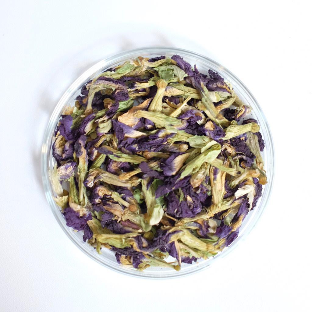 Teh Bunga Telang Kering Murni Dried Butterfly Pea Flower Teh Bunga Telang Kering Murni Dried Butterfly Pea Flower
