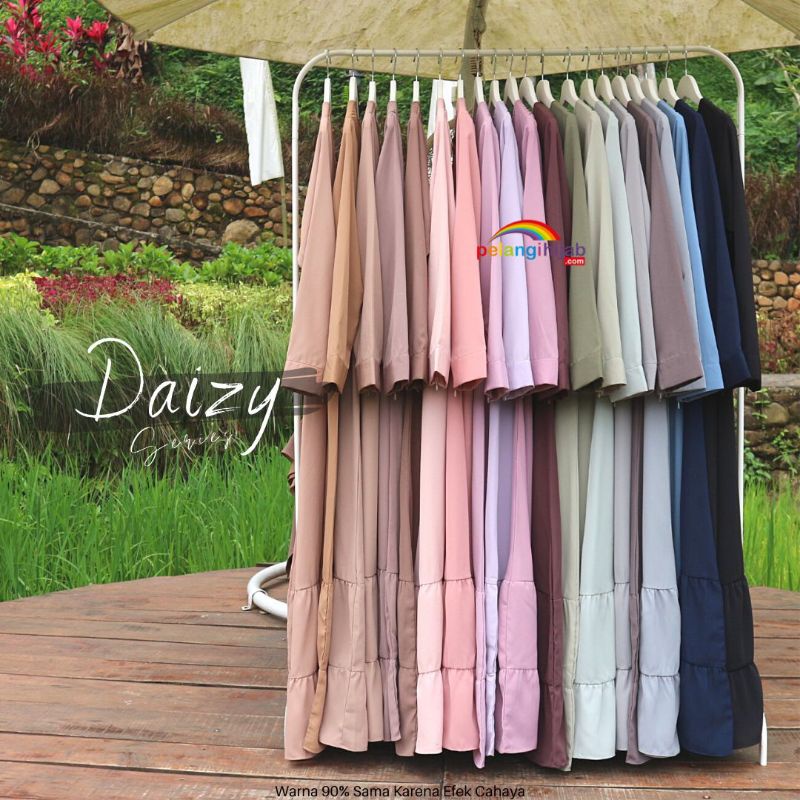 Gamis Pelangi Hijab Original Syar'i Muslimah Dewasa Remaja