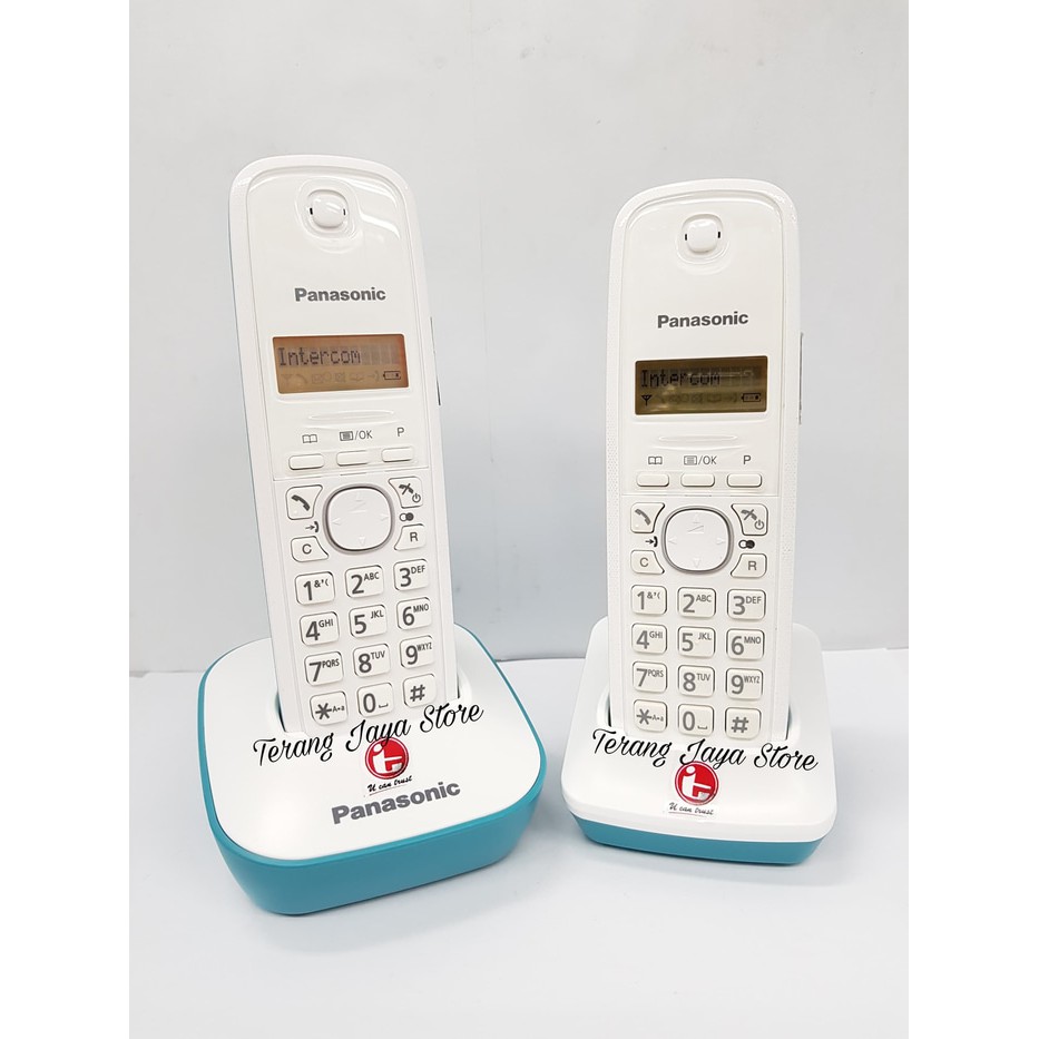 

Telepon Wireless Panasonic KX-TG1612 (2 handset) Sian Telepon Rumah