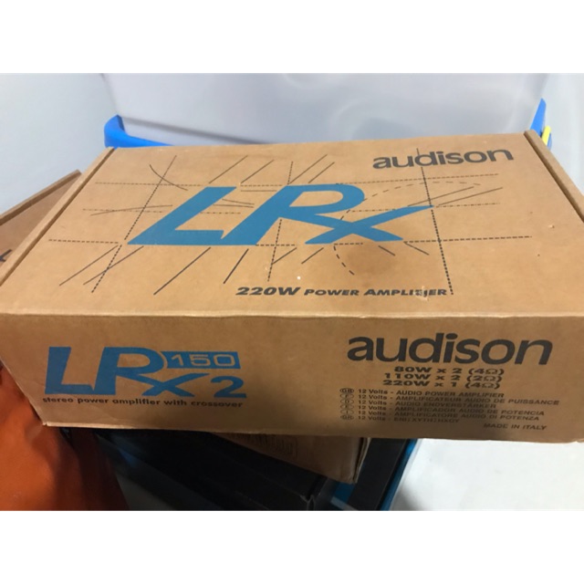 Preloved power 2channel audison lrx 2.150