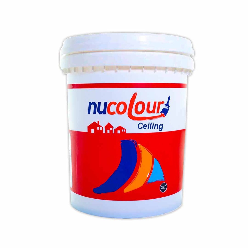 Puffin Paint Cat Plafon Nucolour ceiling cat gipsum putih 5 dan 25kg