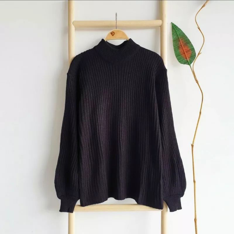 Sweater Rajut Bayoneta Allsize/Bayoneta Sweater Ballon Knit