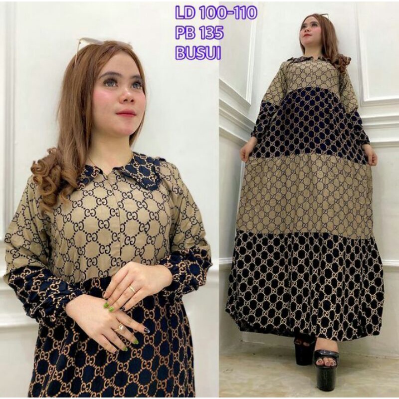 GAMIS RAYON KEKINIAN I MIDI DRESS I DASTER RAYON SUPER GRADE A