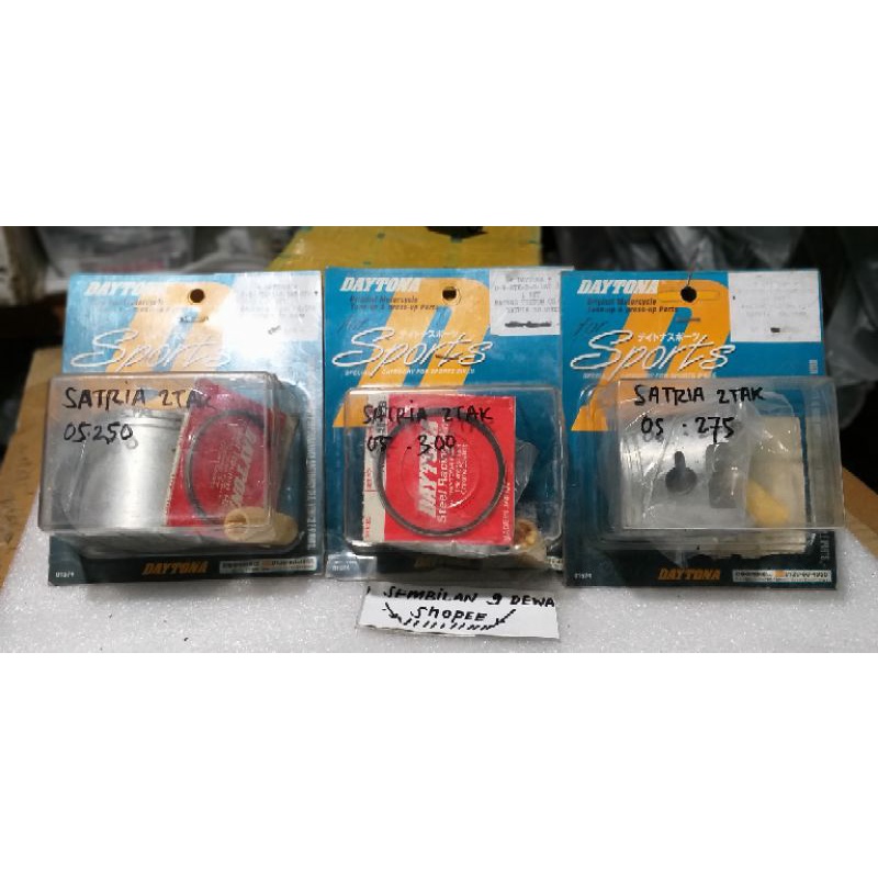 piston kit racing  daytona satria 2 tak rgx rg rgv original japan os 250 275 300