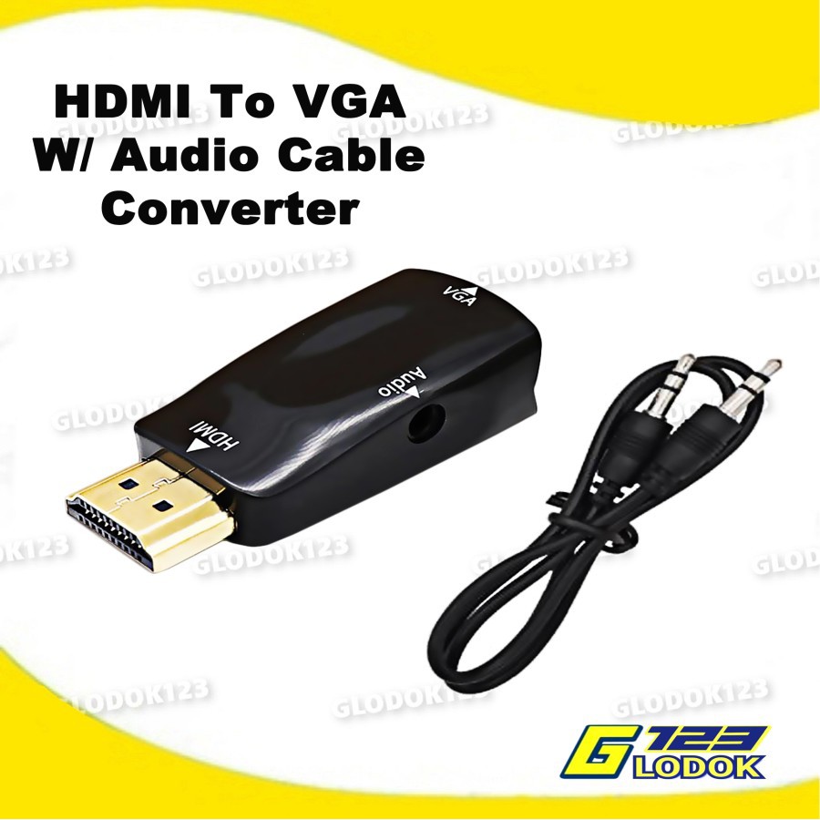 HDMI TO VGA CONVERTER WITH AUDIO CABLE