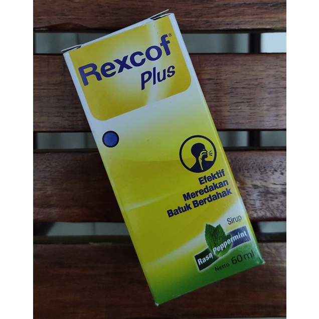 Rexcof Plus Peppermint 60 ML / Obat Batuk Berdahak / Pengencer Dahak