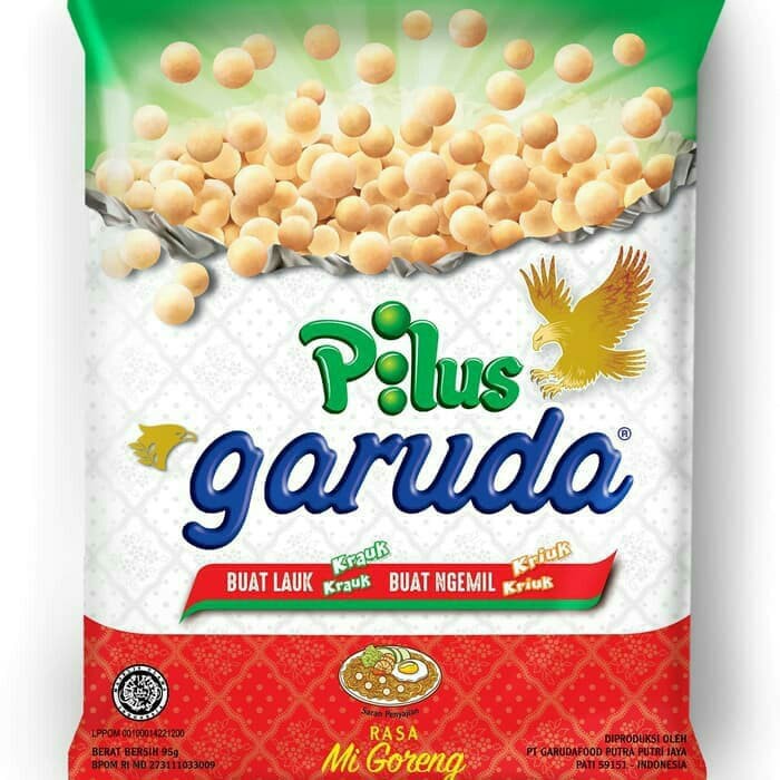 

Pilus Garuda rasa Mie Goreng/Snack Pilus/Mie Goreng