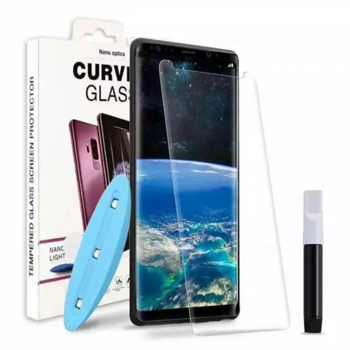 UV Glass Oppo Reno 4 Pro Find X2 Pro Tempered Glass 3D Curve FULL SCREEN FULL GLUE FULL LAYAR