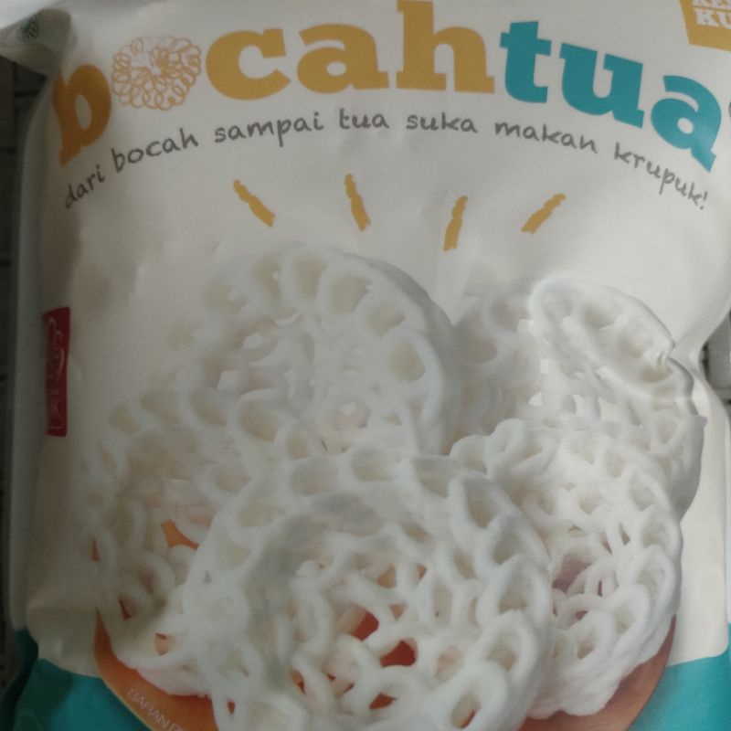 

Kerupuk Bawang Bocah Tua Krupuk Mentah 500g