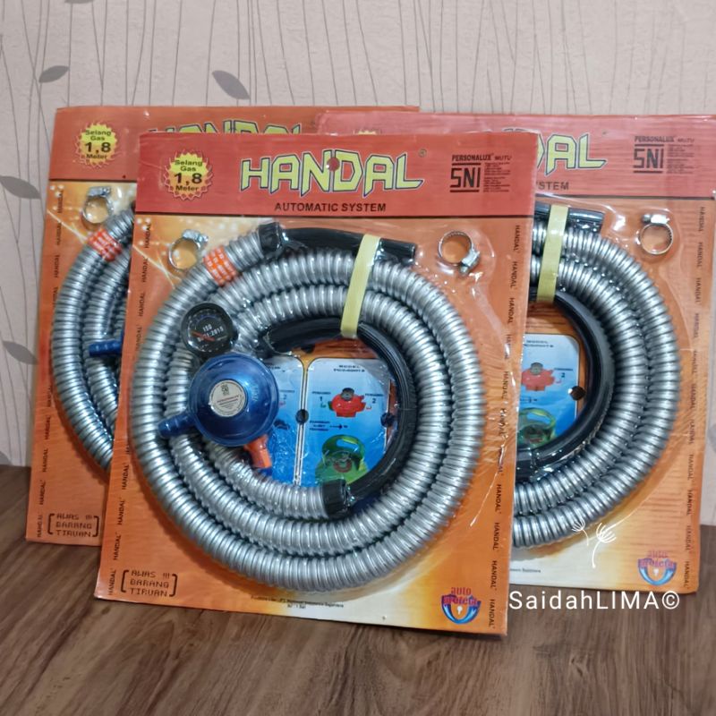 Paket Selang Regulator Kompor Gas LPG Handal - Personalux Set SNI