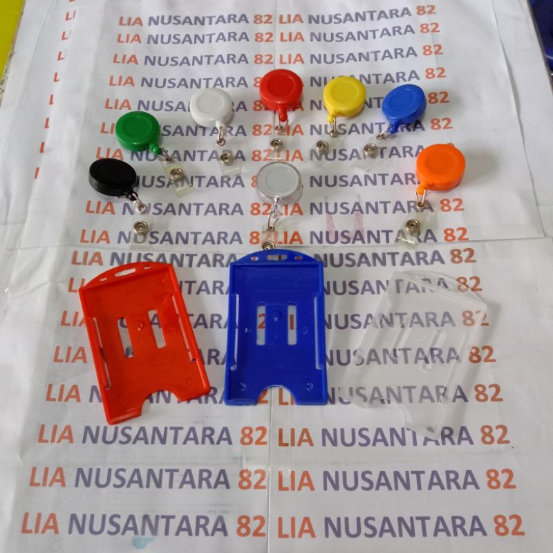 

Paket id Yoyo warna dengan casing id card warna tebal
