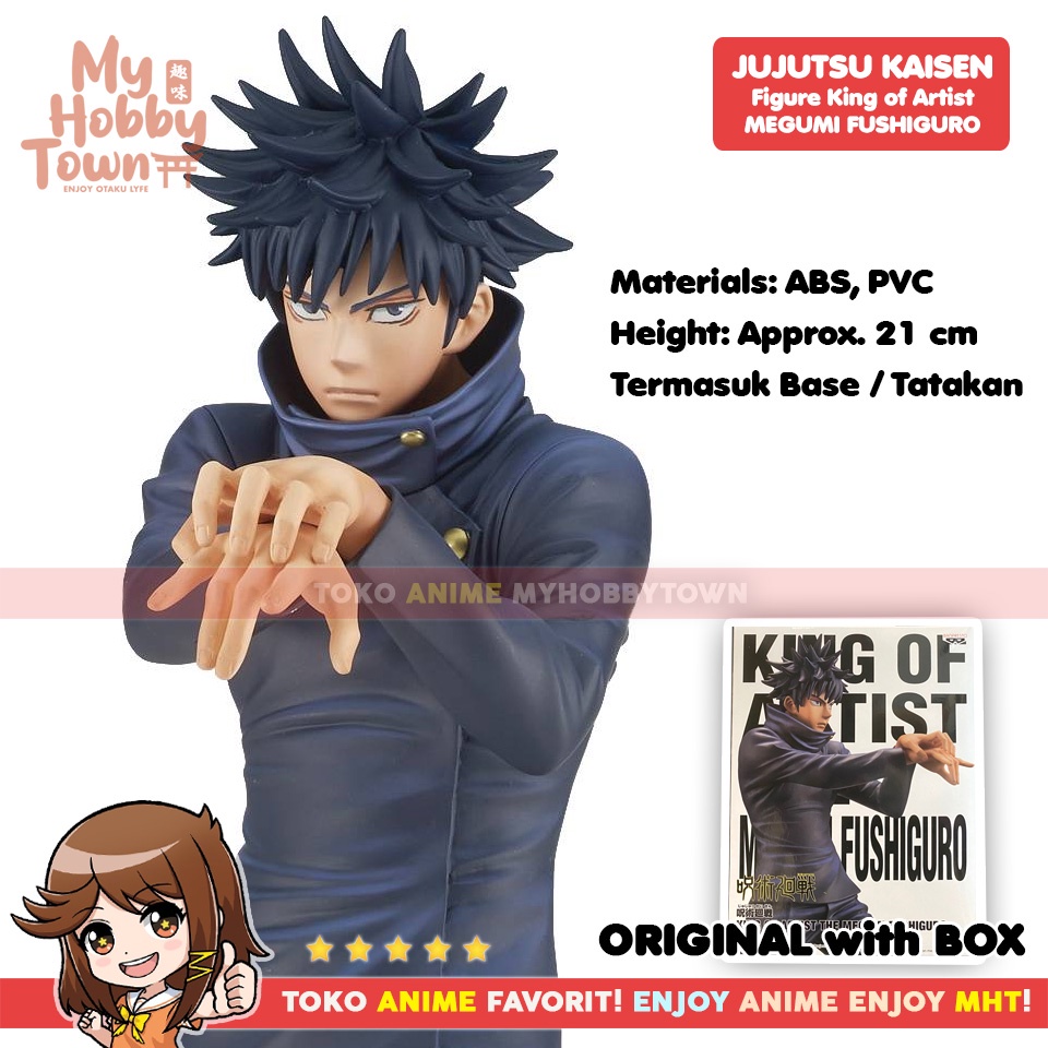 Figure Anime Original Jujutsu Kaisen KOA Megumi Fushiguro King Of Artist Banpresto