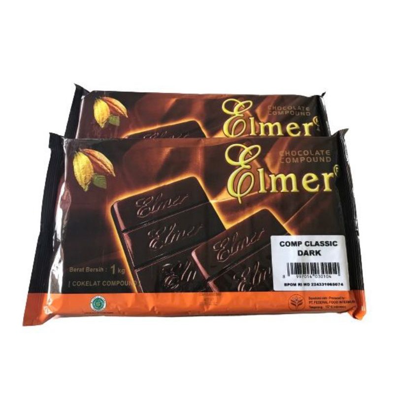 

Elmer Dark Compound Chocolate Klasik 1KG