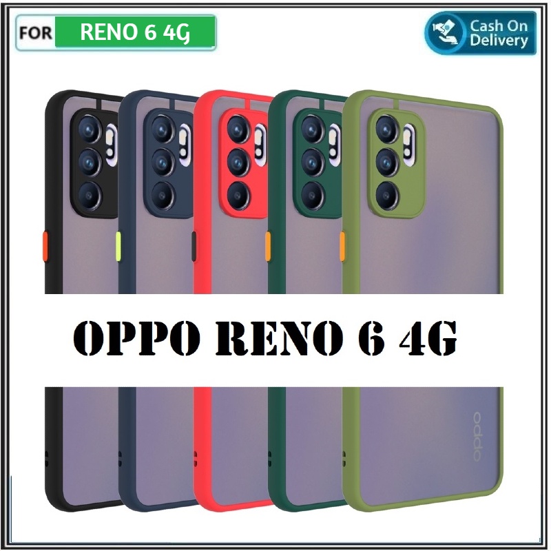 NEW! Case OPPO RENO 6 4G RENO 6 5G 2021 Luxury Aero Matte Casing Handphone Terbaru