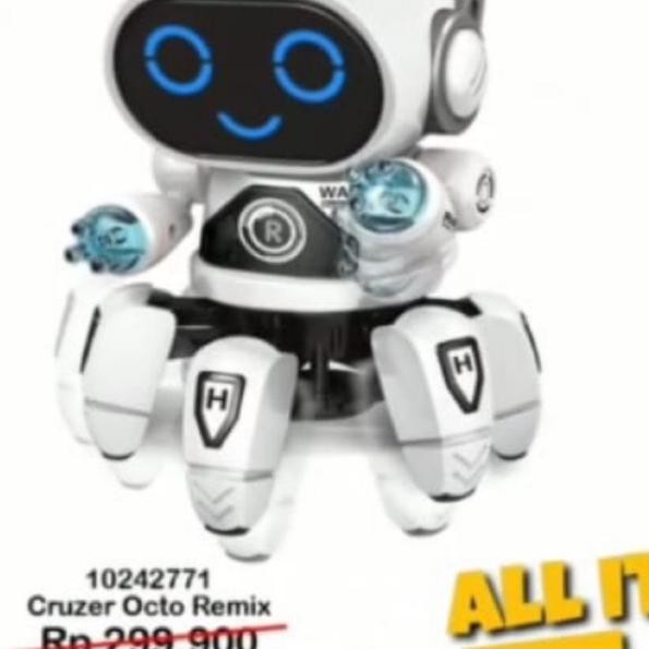 Telah Hadir Octo Remix Spider Dance Cruzer Robot Spiderman Toyskingdom Shopee Indonesia
