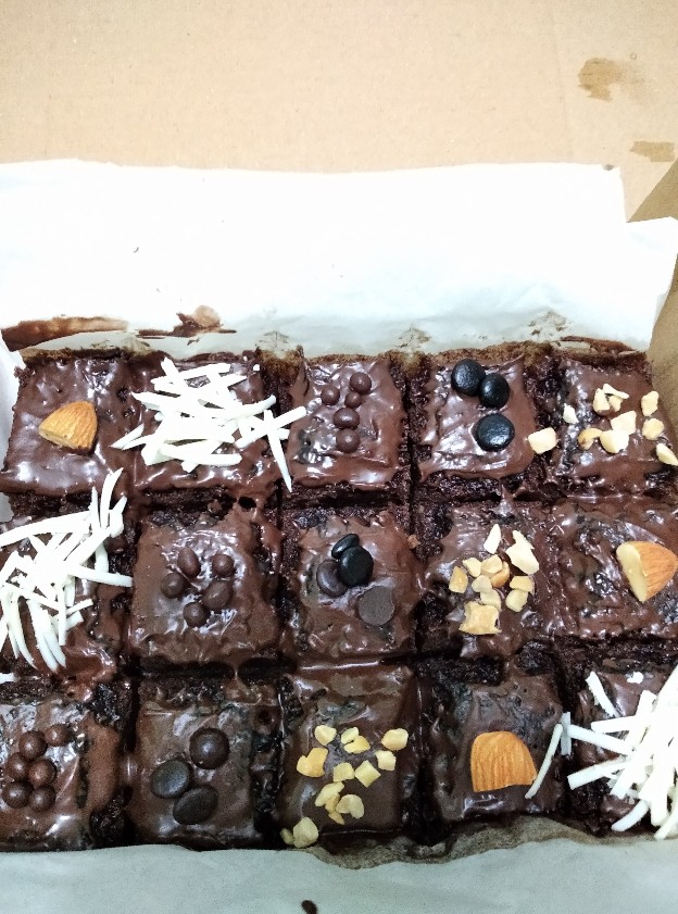 Sekat Loyang /brownis Ukuran 15x10 Isi 15