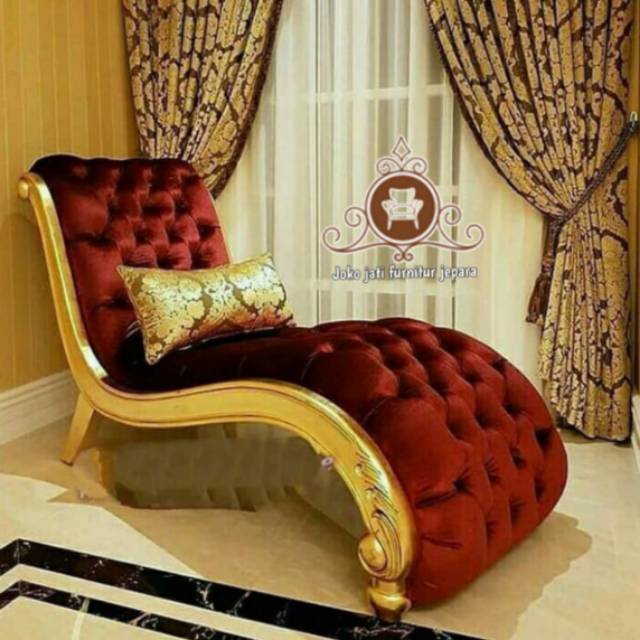 Kursi sofa malas.model keong(sofa bed)