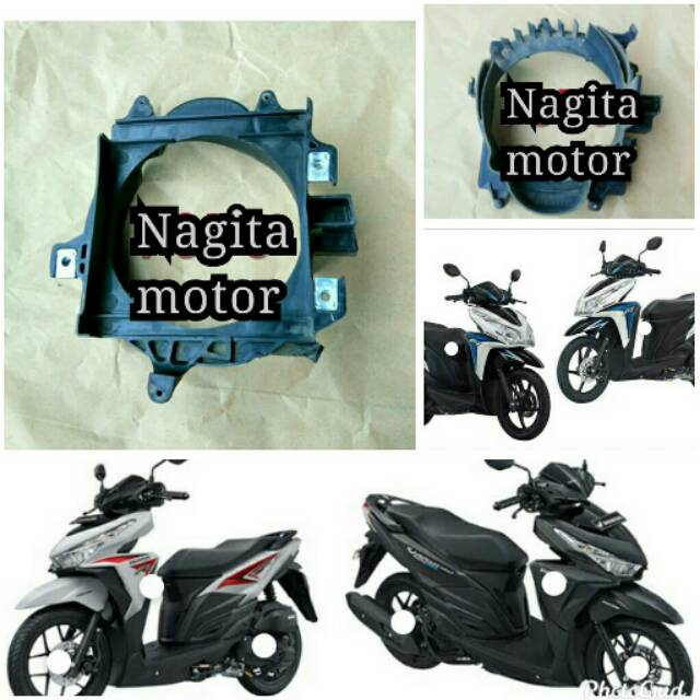 cover shroud radiator Vario 125 old - Vario 150 - Vario 125 LED  . dudukan radiator
