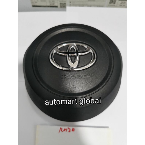 cover tutup airbag air bag stir with logo toyota raize original