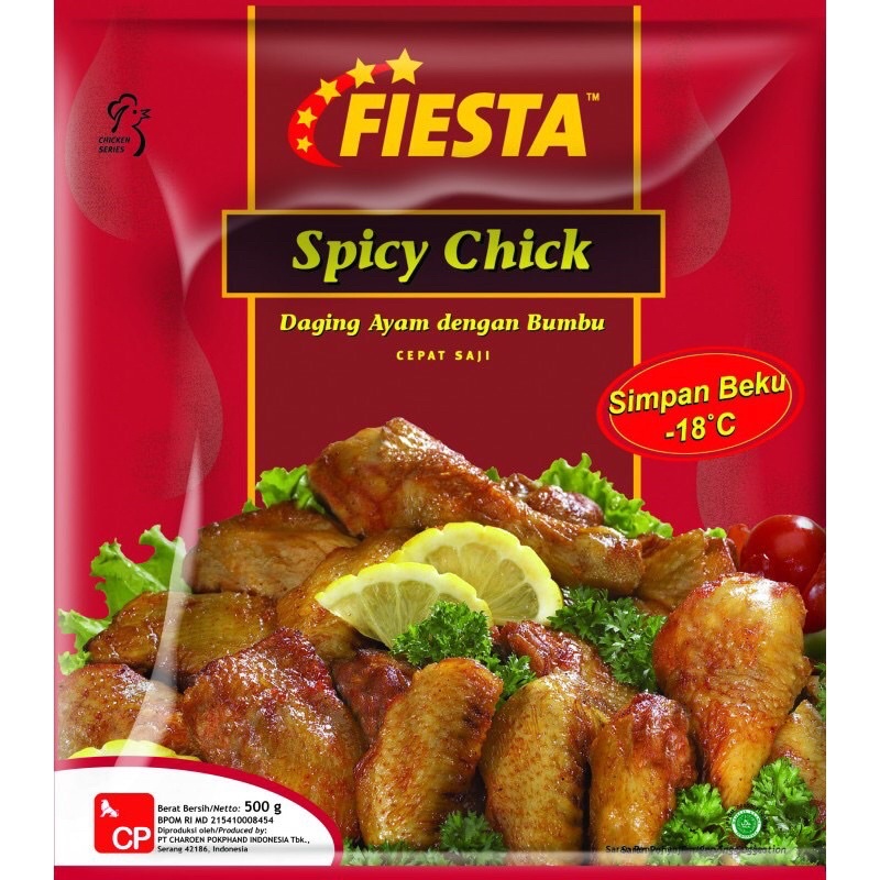 

Fiesta Spicy Chick Ayam 500gram