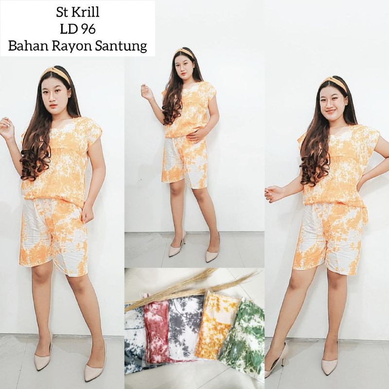 SETELAN ST KRILL BAJU TIDUR WANITA DASTER VIRAL MOTIF RANDOM HARGA GROSIR SURABAYA SIDOARJO