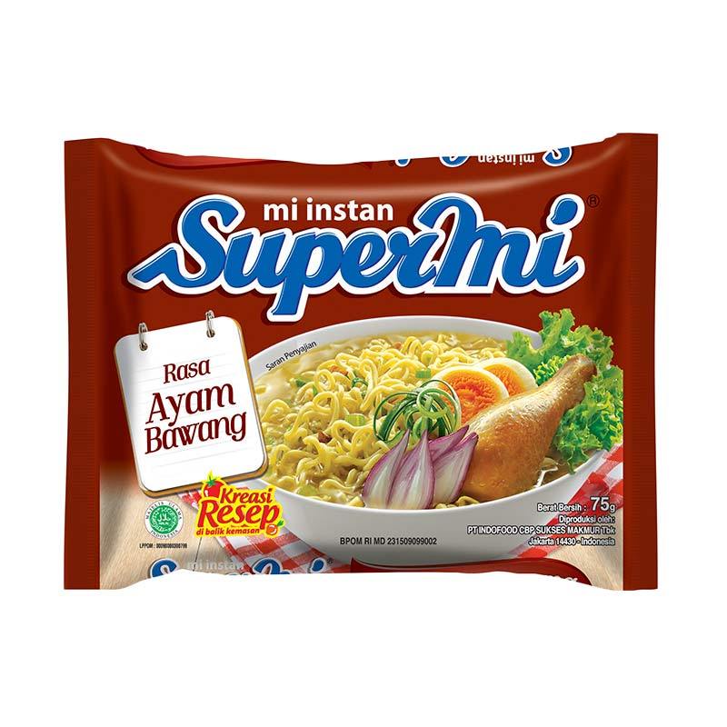 

Supermie AYAM BAWANG Paket isi 10 pcs