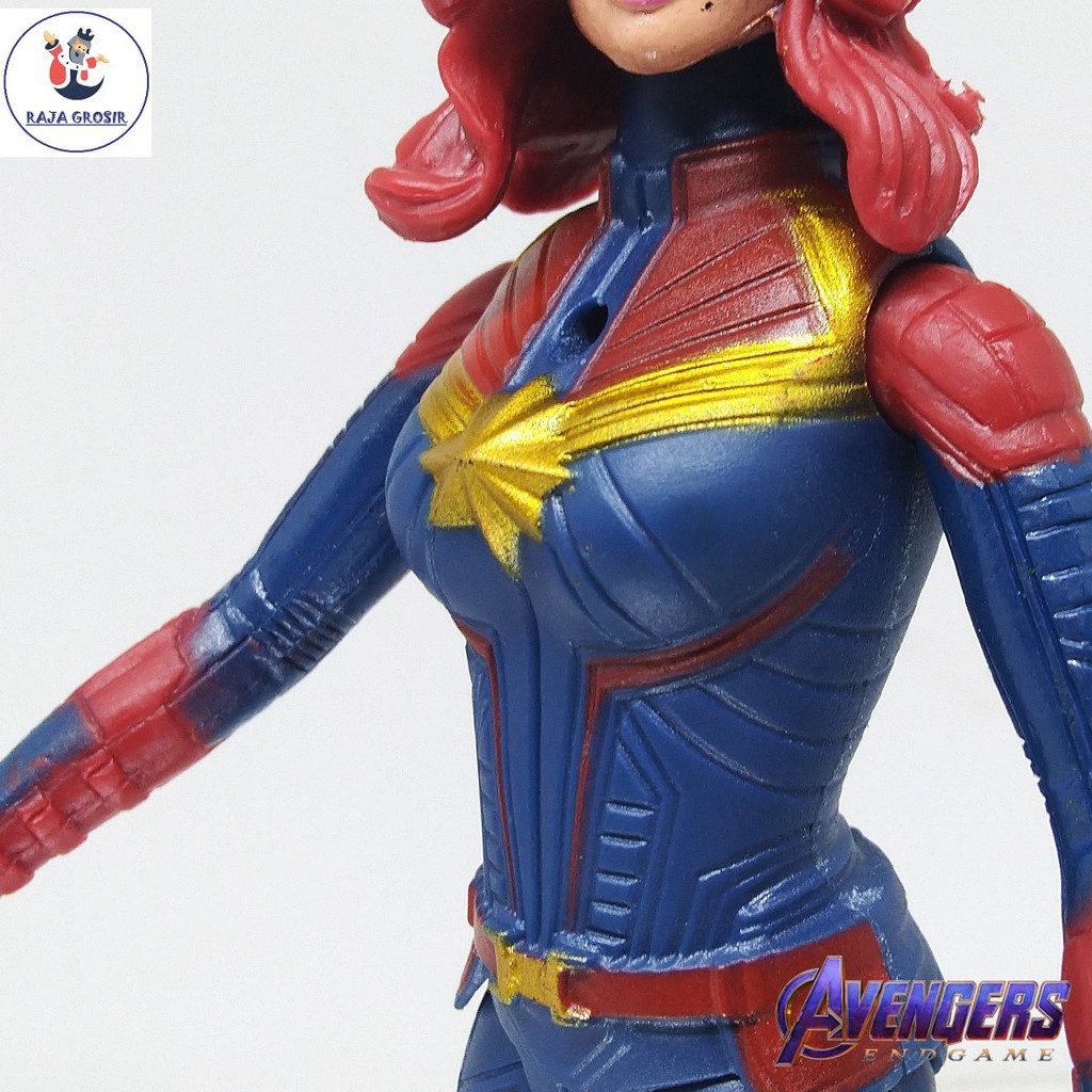 Mainan Action Figure Marvel Avengers / Mainan Anak Action Figure Avengers Captain Marvel