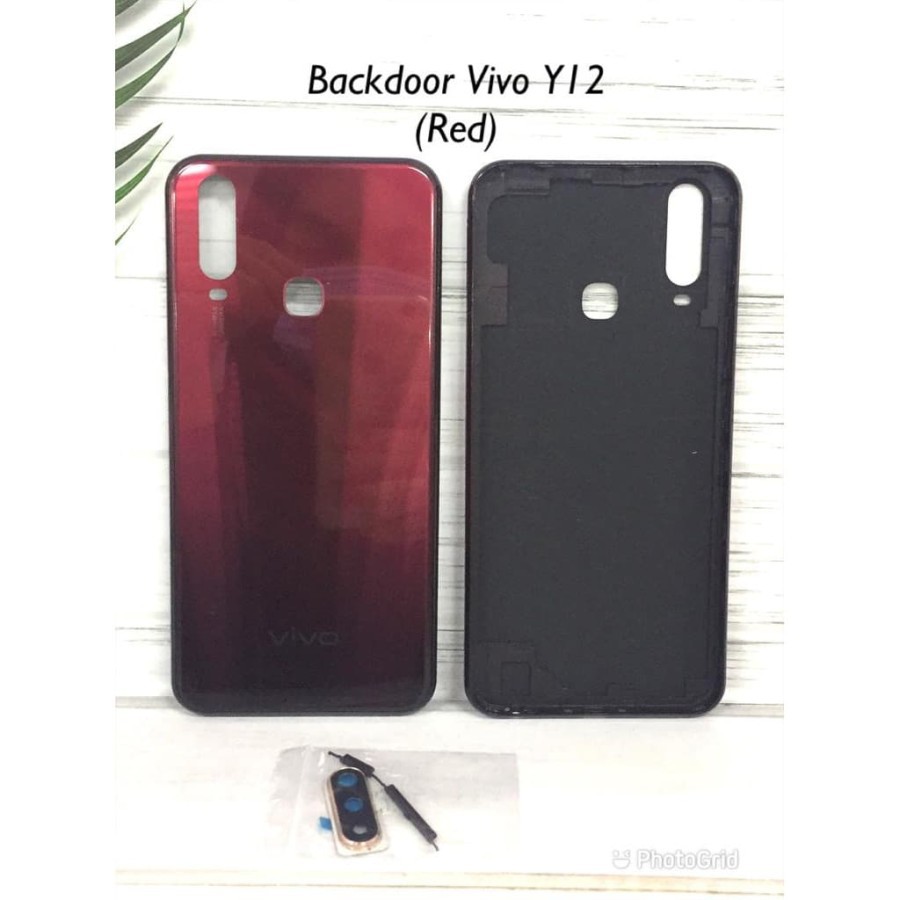 BACKDOOR / BACK CASING / TUTUP BELAKANG VIVO Y12 - Biru