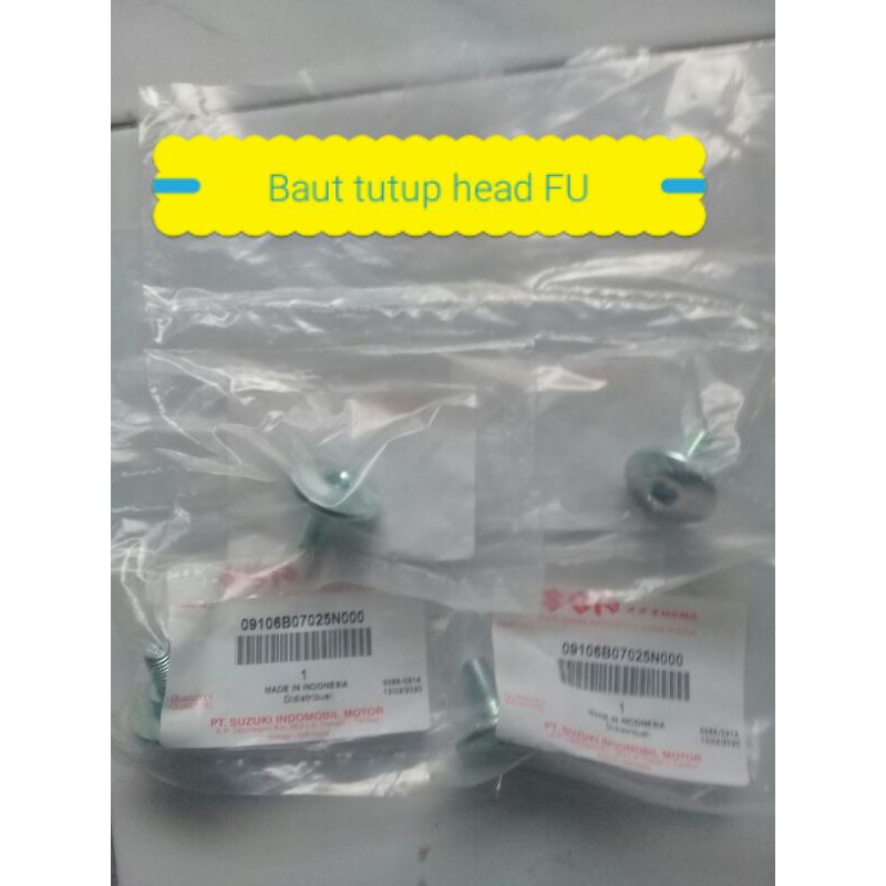 baut tutup cover head satria fu ori sgp