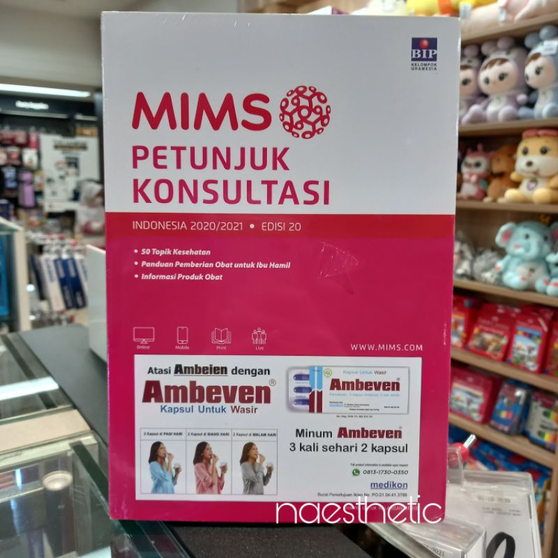 Buku Mims petunjuk konsultasi indonesia 2020/2021 edisi 20