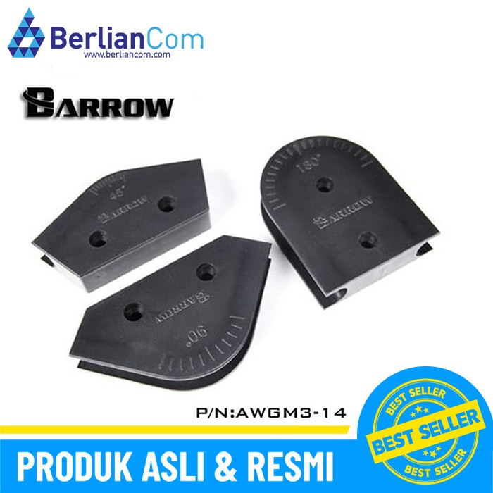 BARROW AWGM3-14 ABS 14mm Hard Tube Bending Kit (3pcs)