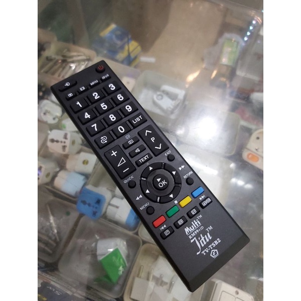 Remote TV TOSHIBA LED tanpa setting.